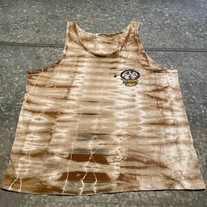 Vintage Mickey Mouse Surfboards Wave Tested Tank Top Shirt XL 90s Disney Surf